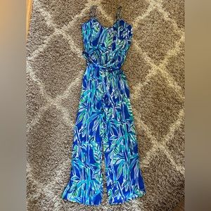 Lilly Pulitzer belted jumpsuit